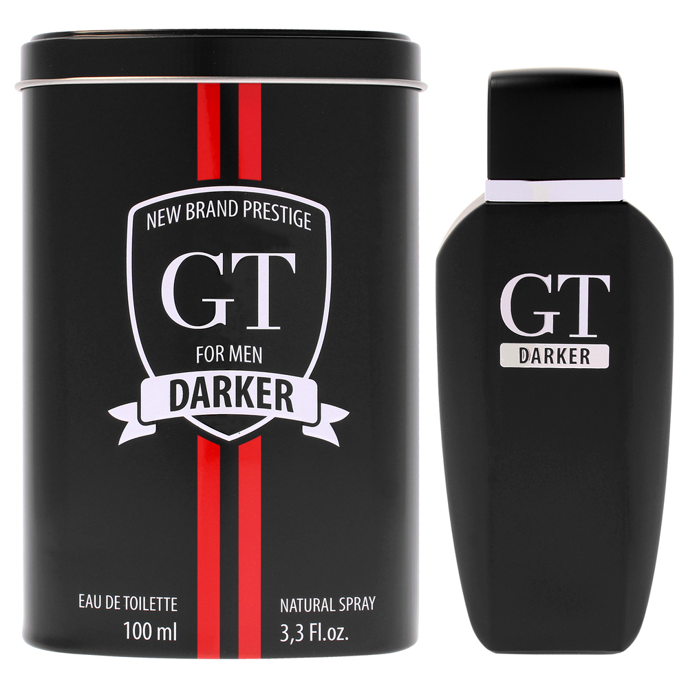 GT Darker by New Brand for Men - 3.3 oz EDT Spray